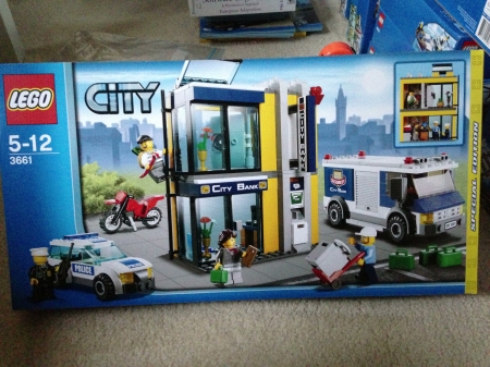 Lego City 3661 Bank & Money Transfer
