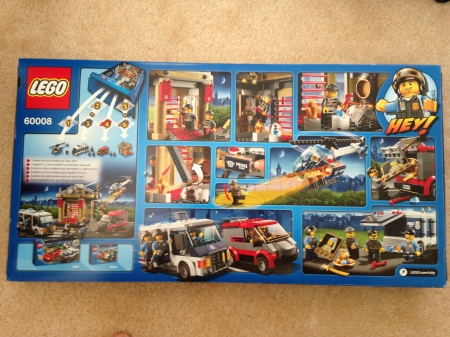 Lego City 60008 Museum Break-in- back