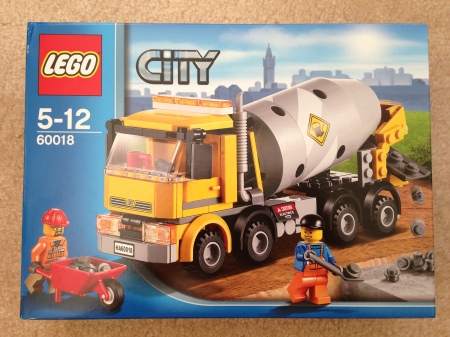 Lego City 60018 Cement Mixer