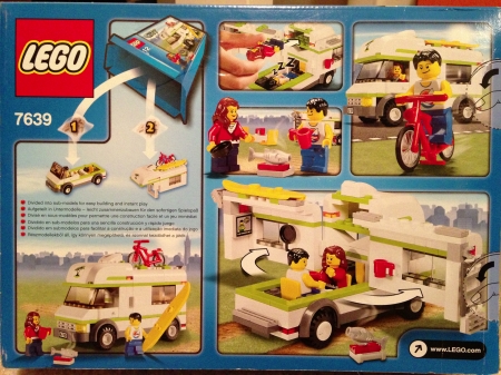 Lego City 7639 Camper- back